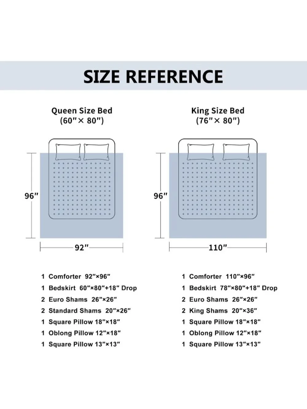 9-Piece Jacquard Comforter Set Luxury King Size Comforter Sets with Euro Sham